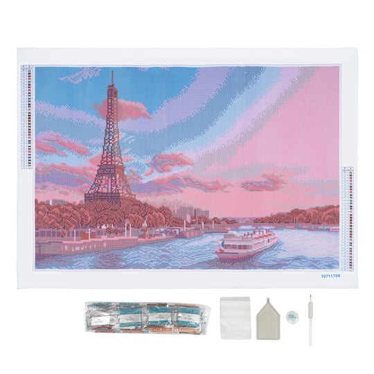 Eiffel Tower River Diamond Art Kit by Make Market®
